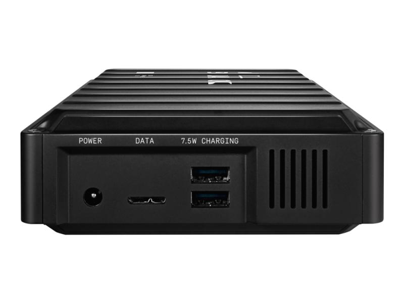 WD Black D10 Game Drive 8TB - Ekstern Harddisk på Tilbud