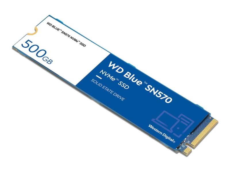 WD Blue SN570 NVMe SSD 500 GB - Hurtig intern lagring
