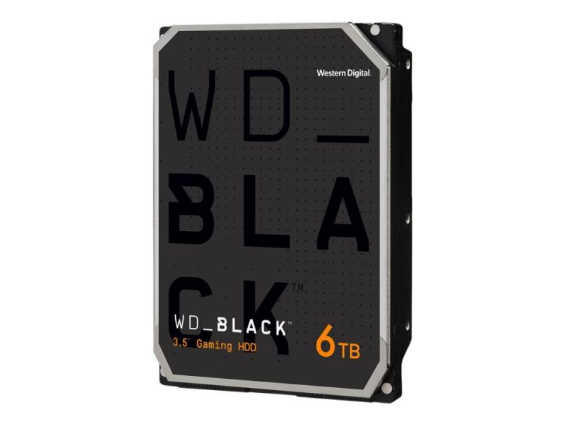 WD Black 6TB Intern Harddisk - Hurtig SATA 7200 RPM