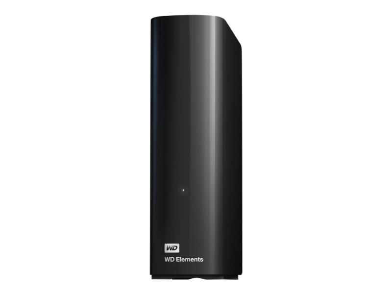 WD Elements 20TB Ekstern Harddisk - USB 3.0 - Sort