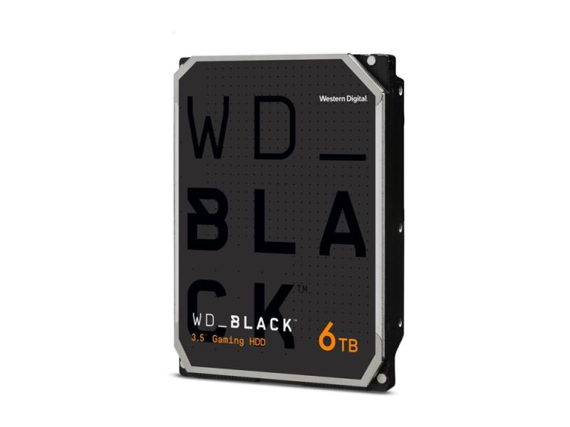 WD Black 6TB Gaming Harddisk - Intern 3.5" SATA 7200 RPM