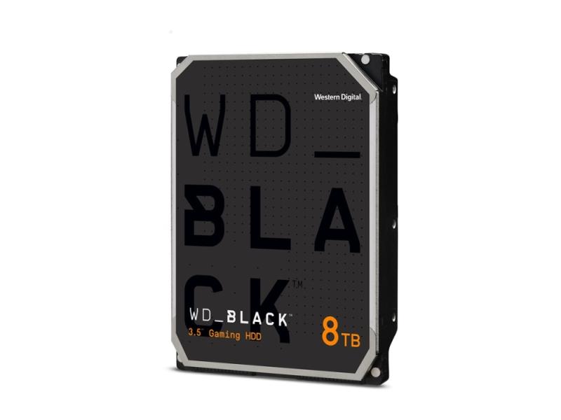 WD Black 8TB Gaming Harddisk - Intern 3.5" SATA 7200 RPM
