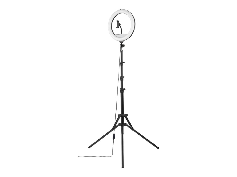 "spotlight Steady 120 Ii"   Selfie Ringlys   1 Hoveder X 160 Lampe   Led   Dc fra Hama med Afbetaling