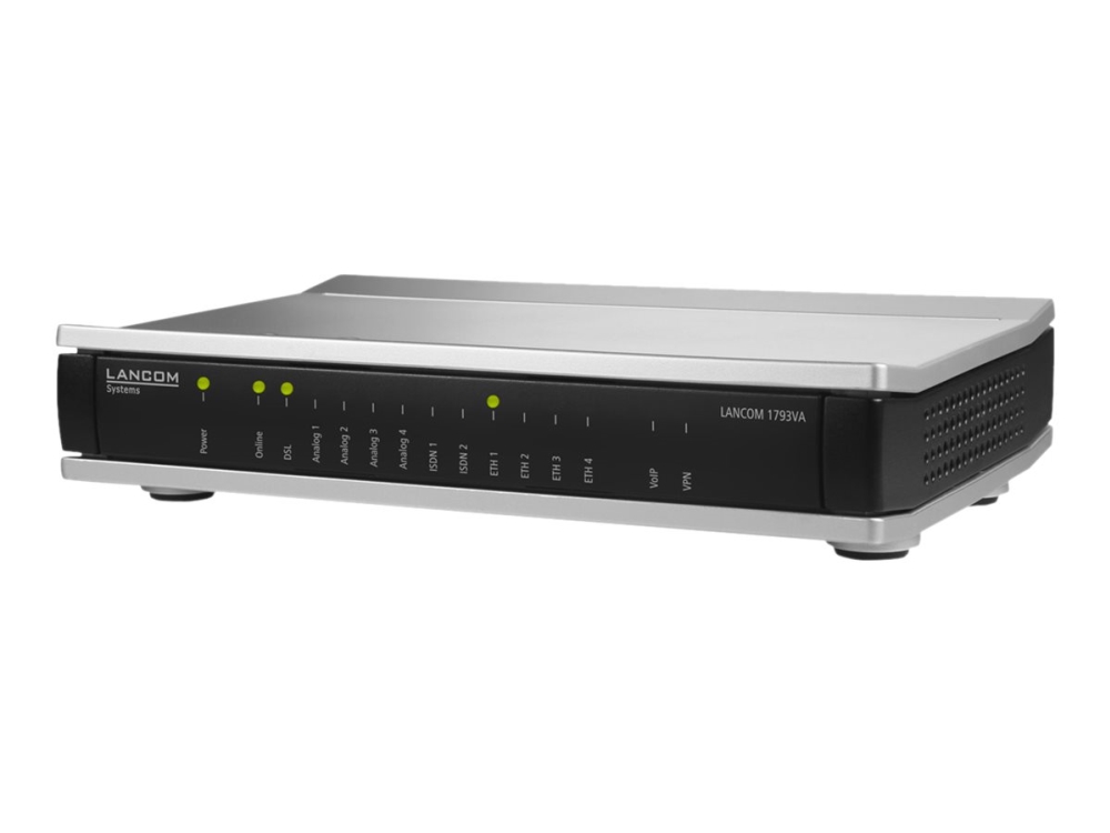 Lancom 1793va     Router     Isdn Dsl 4 Port Switch   1gbe, Ppp fra Lancom Systems med Afbetaling
