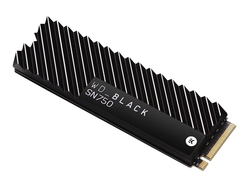 Wd Black Sn750 Nvme Ssd Wdbgmp0020bnc   Ssd   2 Tb   Intern   M.2 2280   Pcie 3.0 X4 (nvme)   Integreret Kølelegeme fra Western Digital med Afbetaling