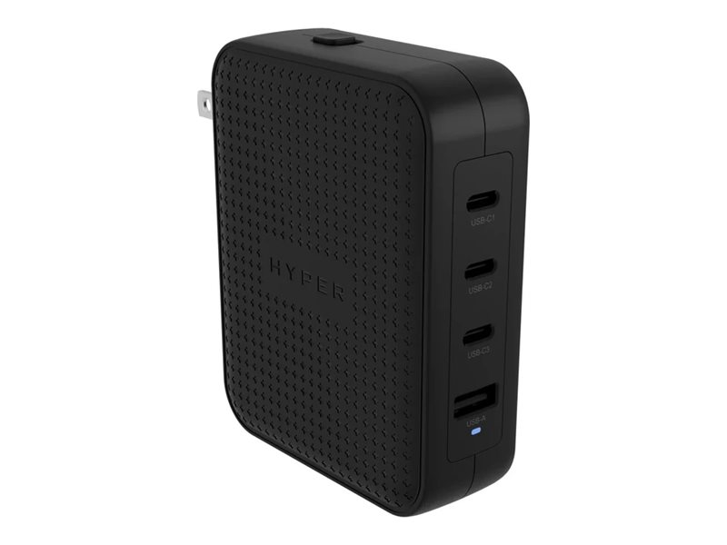 Hyperjuice   Strømforsyningsadapter   145 Watt   Output Stikforbindelser: 4   Sort fra Targus med Afbetaling