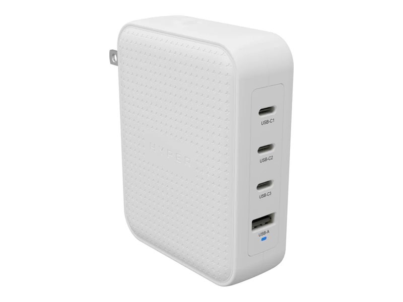 Hyperjuice   Strømforsyningsadapter   145 Watt   Output Stikforbindelser: 4   Hvid fra Targus med Afbetaling