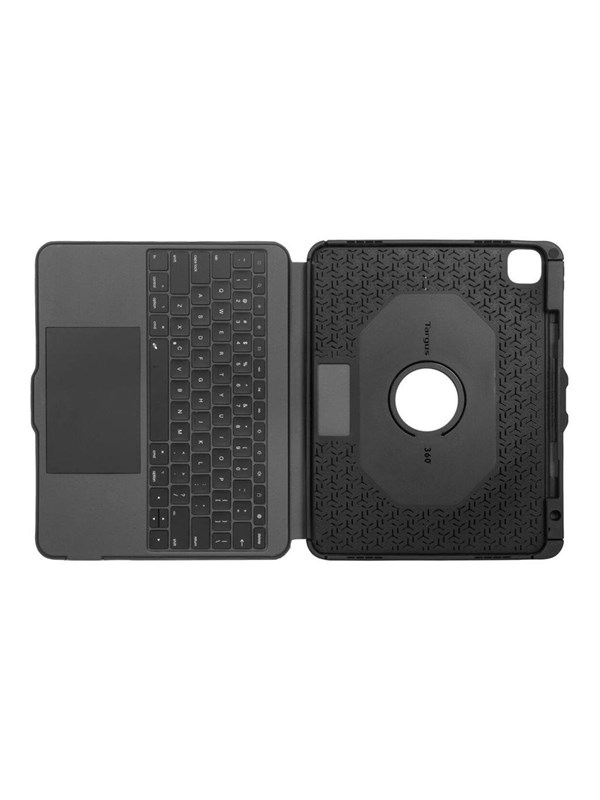 Versavu   Keyboard And Folio Case   With Trackpad   Qwerty   Nordic   Black Input Device   Tastatur & Folio Sæt   Nordisk   Sort fra Targus med Afbetaling