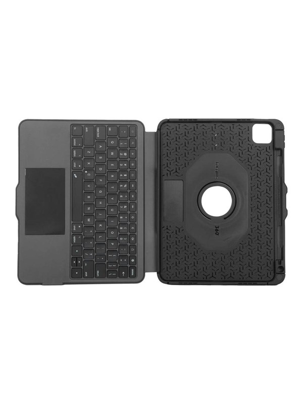 Versavu   Keyboard And Folio Case   With Trackpad   Qwertz   German   Black Input Device   Tastatur & Folio Sæt   Tysk   Sort fra Targus med Afbetaling