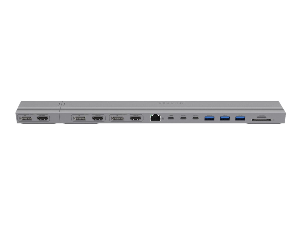 Hyperdrive   Dockingstation   Usb C X 2   3 X Hdmi, 3 X Dp   1gbe fra Targus med Afbetaling