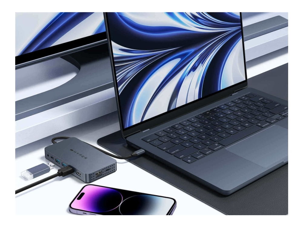 Hyperdrive   Dockingstation   Usb C   2 X Hdmi   1gbe fra Targus med Afbetaling