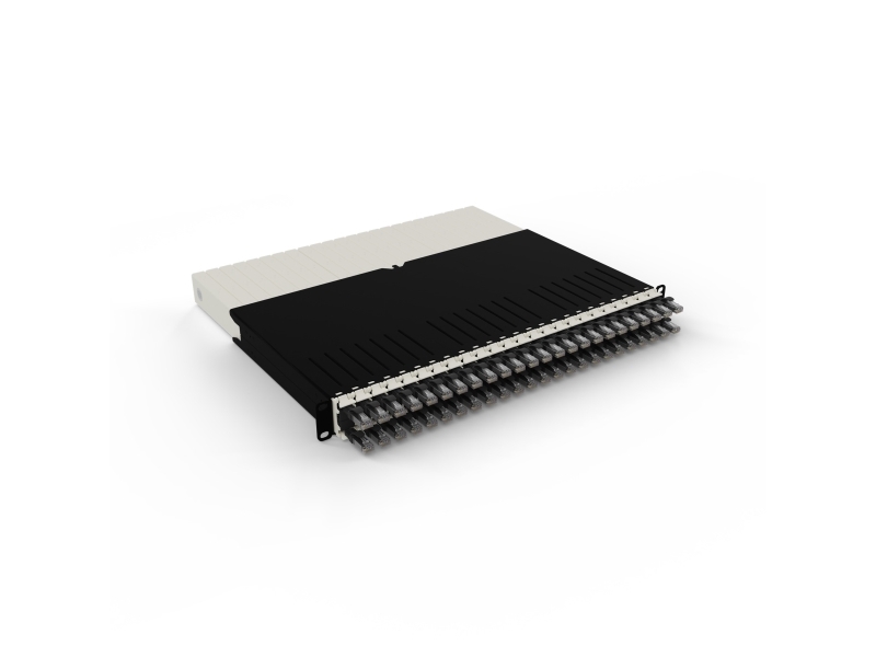 .one   8ru   Utp   Black, 0,8 M, Cat6a, U Utp (utp), Rj 45, Rj 45, Sort fra Patchbox med Afbetaling