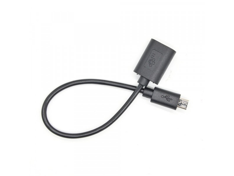 !   Cable Otg 15cm Blac K fra Tb med Afbetaling