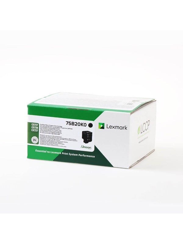 13k Return Program Black Toner Cartridge   Lasertoner Sort fra Lexmark med Afbetaling