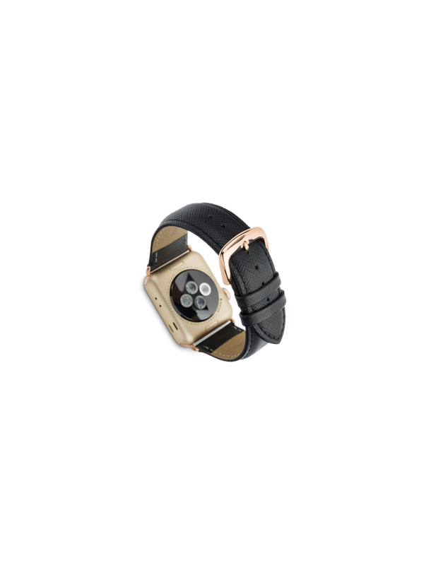(mode.)   Madrid   Watch Strap 38 40mm   Night Black fra Dbramante1928 med Afbetaling