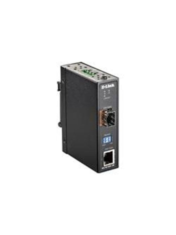 D Link 10 100 1000 Mbps To Sfp Industrial Media Converter fra D-link med Afbetaling