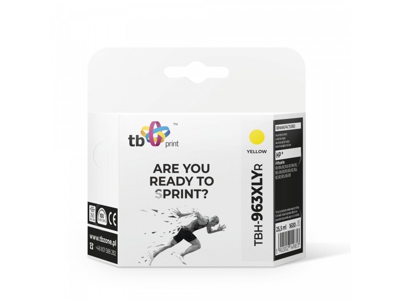 !ink For Hp Officejet Pro 9020 Tbh 963xlyr Ye fra Tb Print med Afbetaling