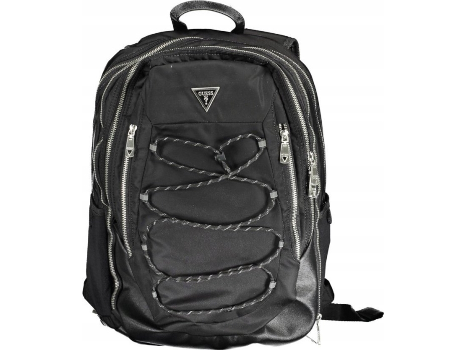 , Certosa, Nylon Textile Crossbody Bag, Sort, Hmecrnp2209, 33 X 46 X 15 Cm, Mænd Mænd fra Guess med Afbetaling